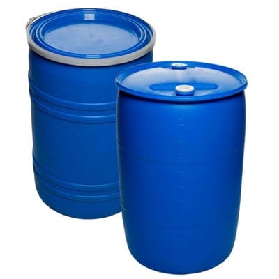 Heavy-Duty Plastic Drums